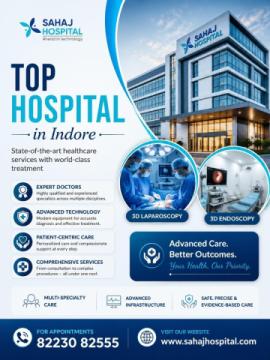 Top Hospital in Indore - Sahaj Hospital