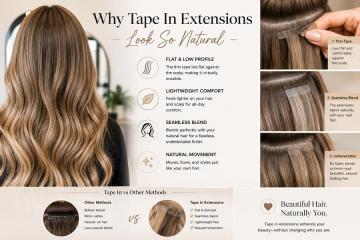 Oddel - Get Longer, Fuller Hair in Minutes with Tape In Extensions!