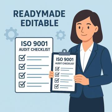 Editable ISO 9001 Audit Checklist for Fast Certification