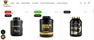 Jacked Nutrition: Up To 70% OFF Sitewide + Free Shipping