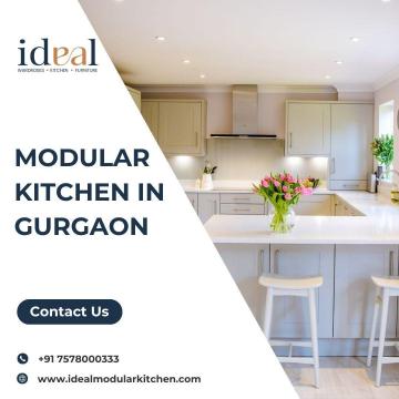 Premium Modular Kitchen in Gurgaon for Elegant Homes | Ideal Modular Kitchen