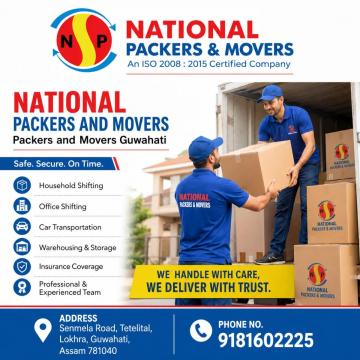 National Packers and Movers | Packers and Movers Guwahati