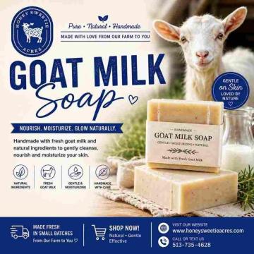 Honey Sweetie Acres Goat Milk Soap – Natural Handmade Skin Care
