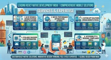 React Native Development India for Cross-Platform Mobile Apps