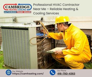Professional HVAC Contractor Near Me – Reliable Heating & Cooling Services