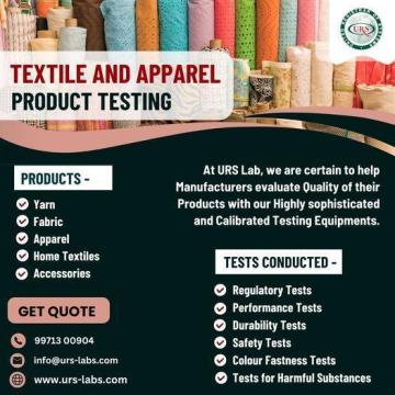 Textiles and Garments Product Testing Lab in Surat