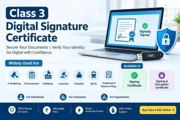 Class 3 Digital Signature Certificate Online