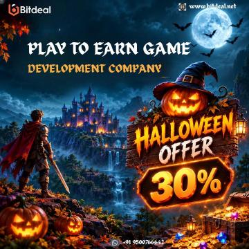 Launch Your Own Play-to-Earn Gaming Ecosystem — Halloween Special: 30% OFF