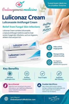 Luliconaz Cream (Luliconazole) – Antifungal Skin Treatment