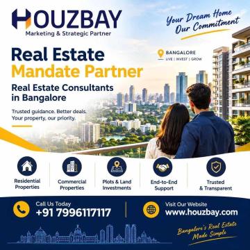 Houzbay Real Estate Mandate Partner | Real Estate Consultants in Bangalore