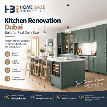 Kitchen Renovation Dubai Built for Real Daily Use