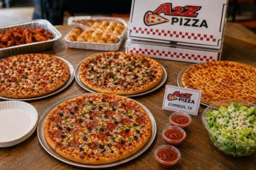 A2Z Pizza | Fresh Pizza Delivery & Catering in Cypress, TX