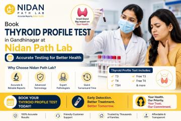 Book Thyroid Profile Test Price in Gandhinagar at Nidan Path Lab