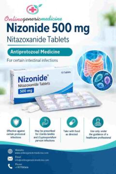 Nizonide 500 mg Tablets for Certain Intestinal Infections