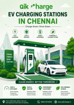 EV Charging Station In Chennai - QIK Charge