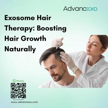 Exosome Hair Therapy: Boosting Hair Growth Naturally