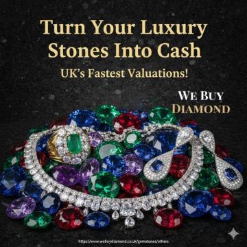 Sell Your Gemstones for Top Cash in the UK – We Buy Diamond