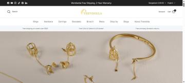 Up To 60% OFF All Products + Free Shipping on Trendolla Jewelry