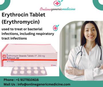 Erythrocin Tablet (Erythromycin) – Uses, Dosage, Side Effects | Ery Tab Guide