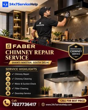 Professional Doorstep Assistance with Faber Chimney Repair Service in Shanti Niketan South Delhi