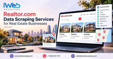 Realtor.com Data Scraping Services for Real Estate Businesses