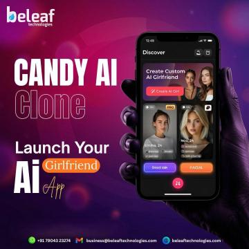 Launch a Smart AI Girlfriend App Like Candy AI