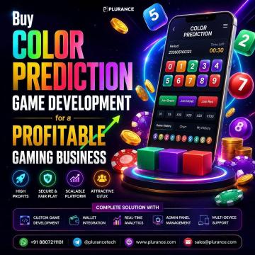Buy Color Prediction Game Development for a Profitable Gaming Business