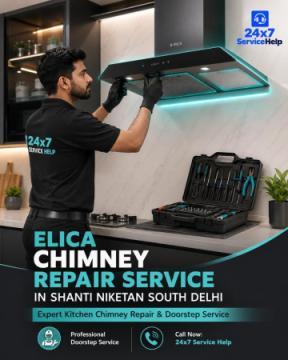 Elica Chimney Repair Service in Shanti Niketan South Delhi – Doorstep Service