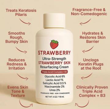 TryStrawberry’s Triple-Acid Complex Effective for Strawberry Skin