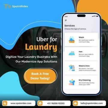 Scale Your Laundry Business with SpotnRides Uber for Laundry App