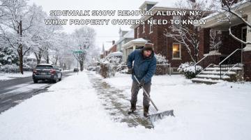 Commercial Snow Plowing Albany NY