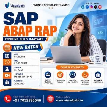 Join SAP ABAP RAP Online Training New Batch Sep 17th