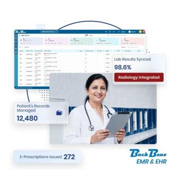 Hospital EMR & EHR Software for Digital Patient Records, India