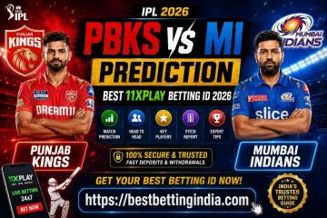 PBKS vs MI Prediction | Best 11xplay Betting ID 2026