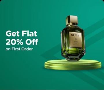 Get Flat 20% Off on First Order