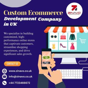 Custom Ecommerce Development Company in UK | Development Company in UK