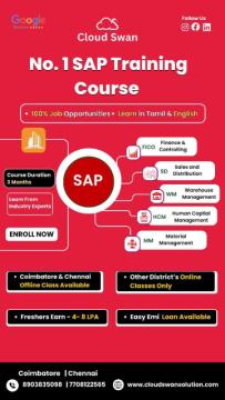 Sap Training in Chennai- Cloudswan Solution