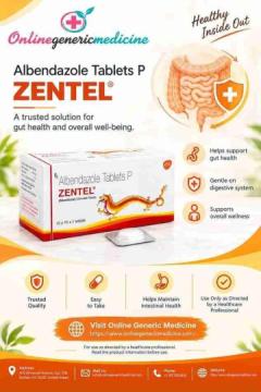 Zentel 400mg – Worm Medicine for Parasite Relief | Online Generic Medicine