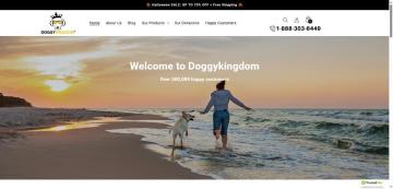 30% OFF + Free Shipping Your Order on DoggyKingdom