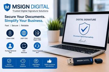 Get Digital Signature Certificate Online