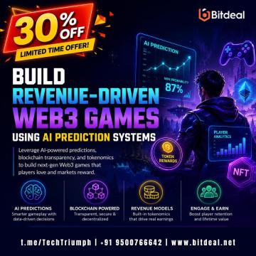 Build Revenue-Driven Web3 Games Using AI Prediction Systems – 30% OFF 2026 Launch