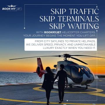 Book Helicopter Charter Services Worldwide