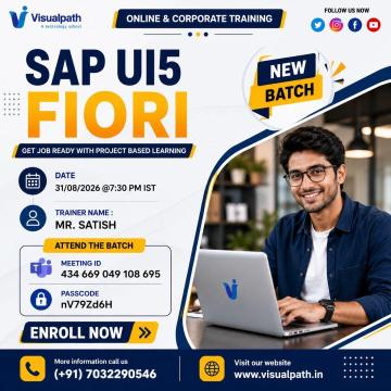 SAP UI5 & Fiori NEW BATCH – Enroll Now!