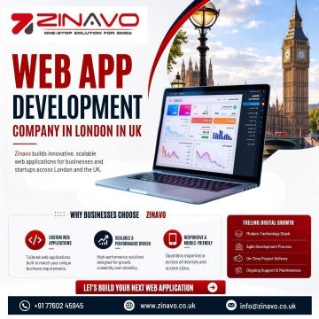 Web App Development Company in London, UK