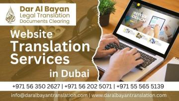 Website Translation Services in Dubai – Dar Al Bayan Legal Translation