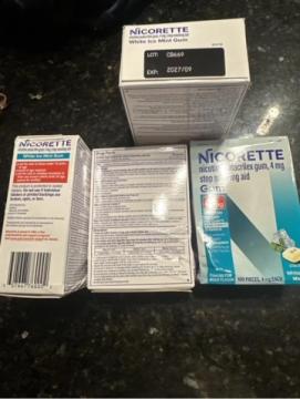 Nicotine gum and lozenges for Seniors