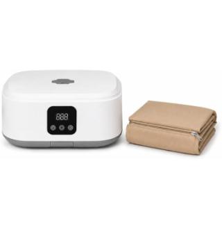 Portable Electric Clothes Dryer for Home, Foldable Wardrobe Garment Dryer with Digital Display,