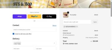 20% OFF All Your Products on Sun & Moo