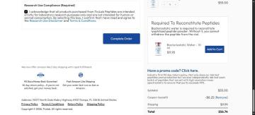 15% OFF Sitewide on Trulab Peptides