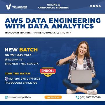 AWS Data Engineering Online Training – New Batch Now Open!